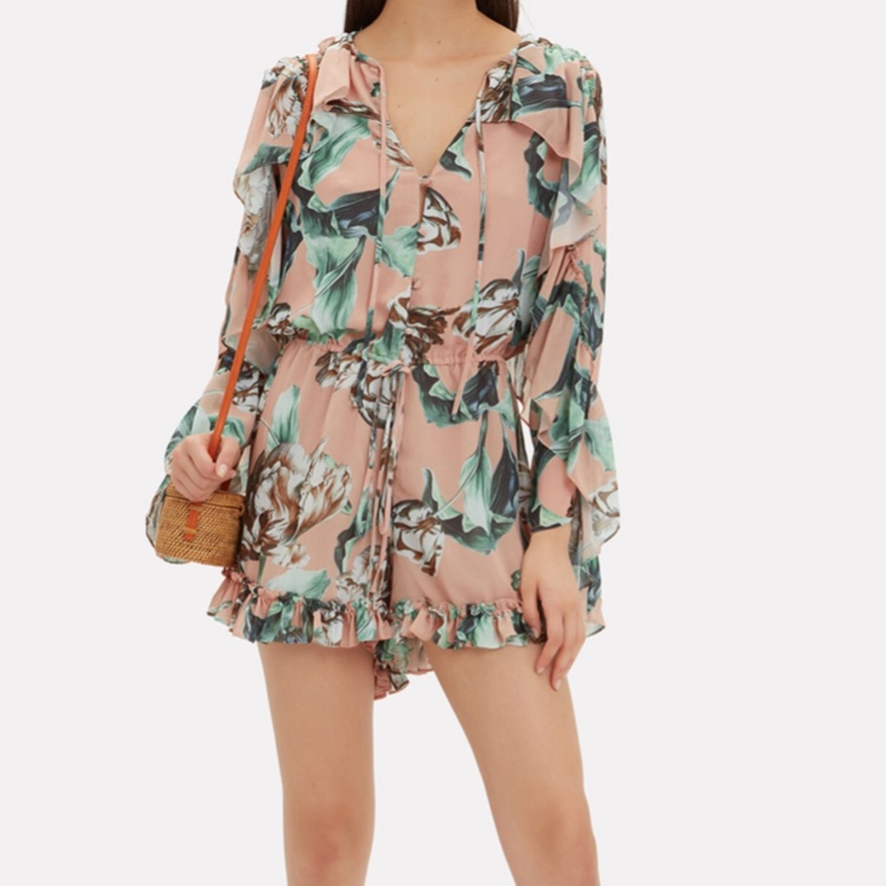 Patbo Botanica Ruffled Romper Size 2